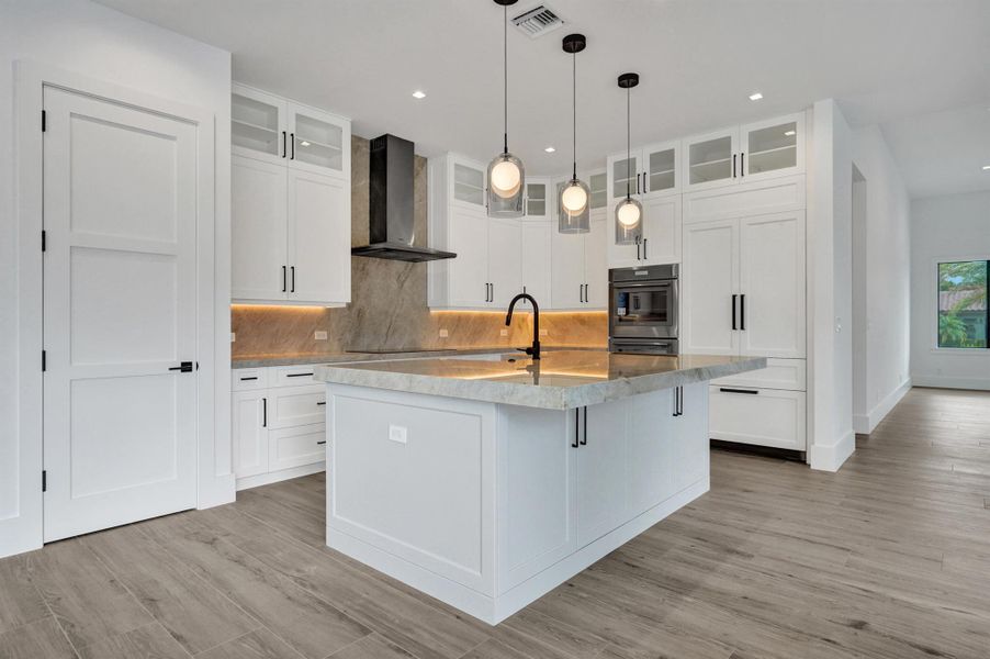 Furnished interior view inside a new home in , Lighthouse Point (Image 17).