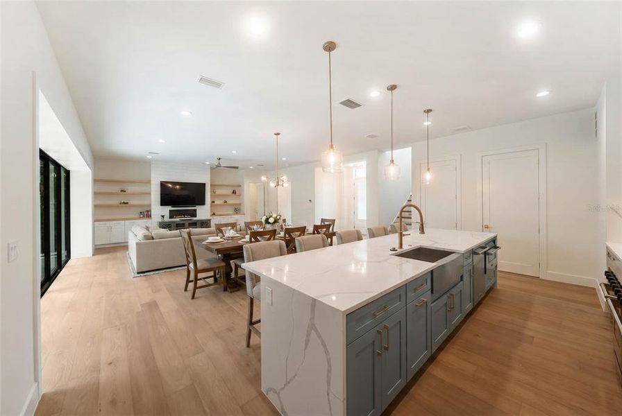 Furnished interior view inside a new home in , Sarasota (Image 56).