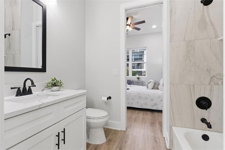 Furnished interior view inside a new home in , Treasure Island (Image 23). Furnished interior view inside a new home in , Treasure Island (Image 23).