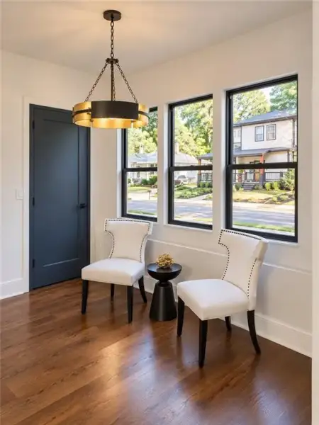 Furnished interior view inside a new home in , Atlanta (Image 15).