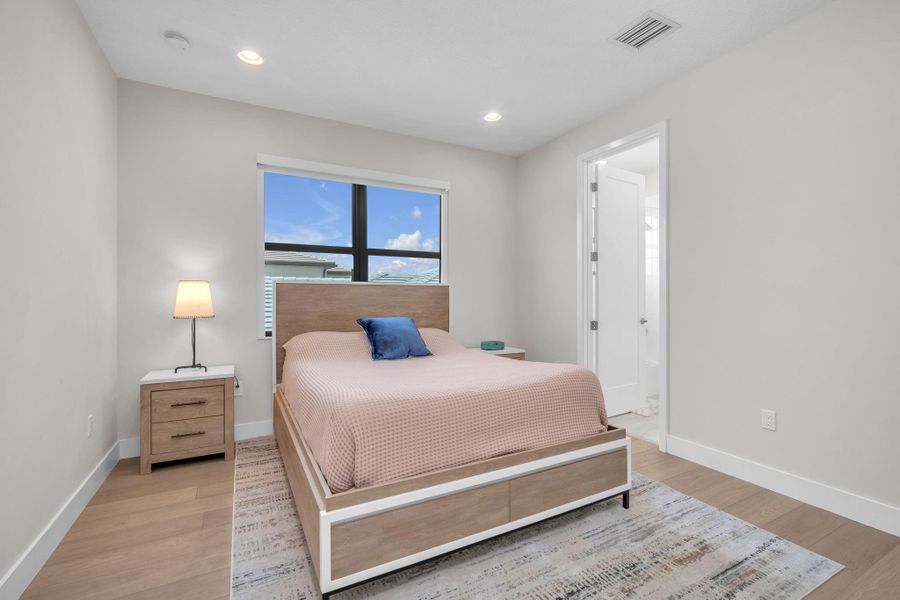Furnished interior view inside a new home in , Boca Raton (Image 48).