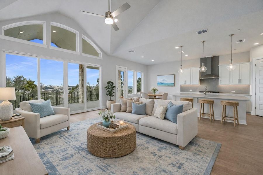 *Virtually Staged Family Room*