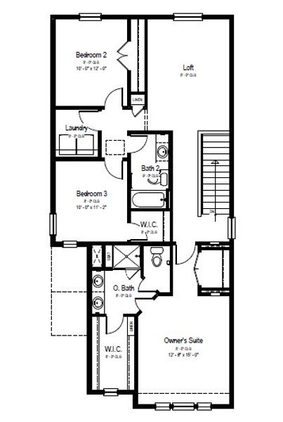 2D floor plan layout of this home in Aspen Meadows, Colorado Springs, CO (Image 5). 2D floor plan layout of this home in Aspen Meadows, Colorado Springs, CO (Image 5).