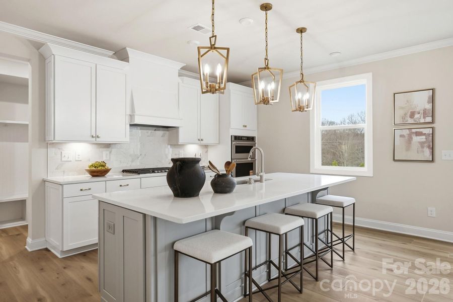 Furnished interior view inside a new home in Blair Place, Monroe (Image 17).