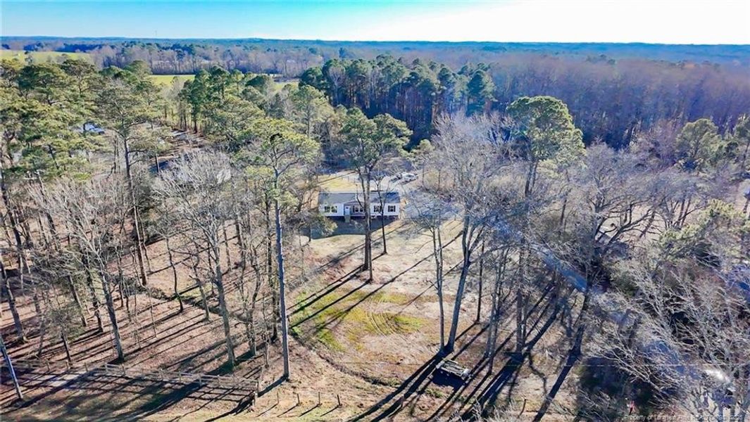 Aerial Front Yard View Aerial Front Yard View