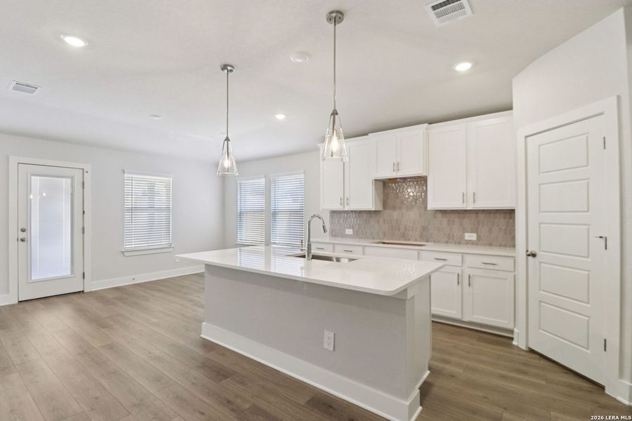 Furnished interior view inside a new home in Sagebrooke - Classic Series, San Antonio (Image 18).