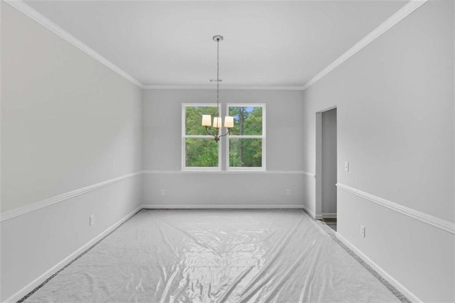 Spacious, unfurnished interior of a new home in Creekside Landing, Dallas (Image 12).