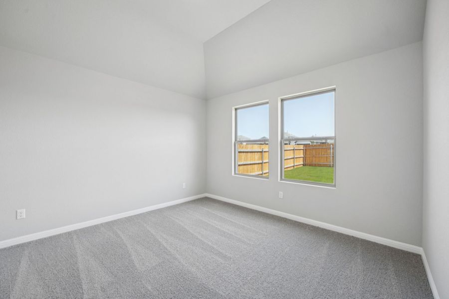 Primary Suite in the Pine home plan by Trophy Signature Homes - REPRESENTATIVE PHOTO