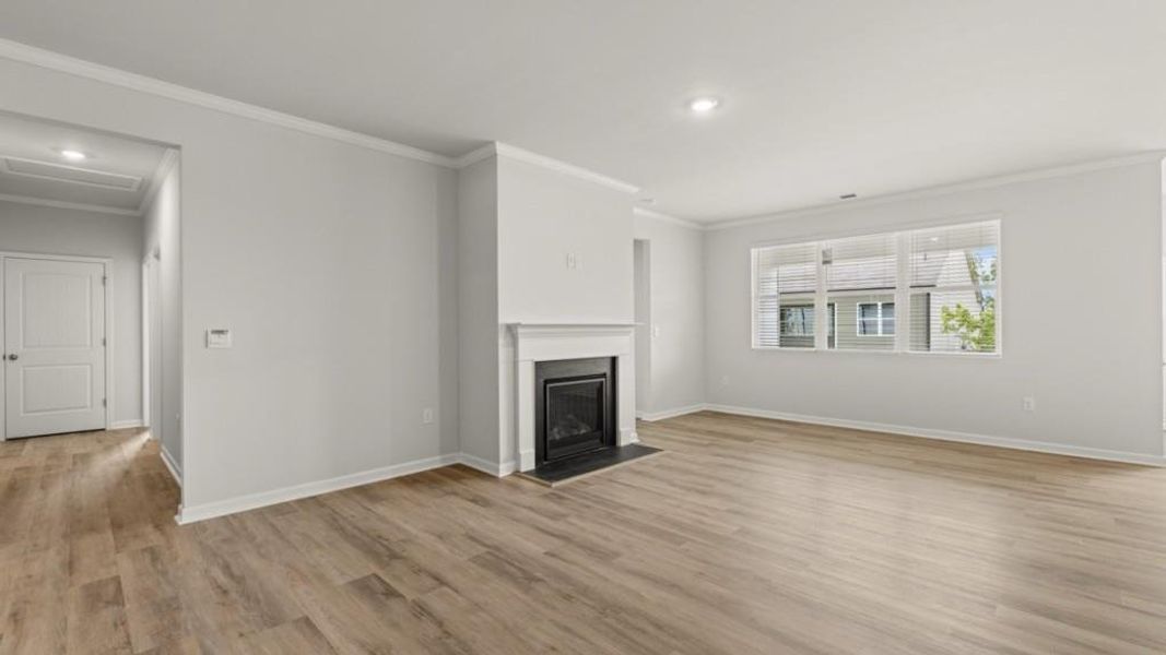Spacious, unfurnished interior of a new home in Liberty Crossing, Braselton (Image 20).