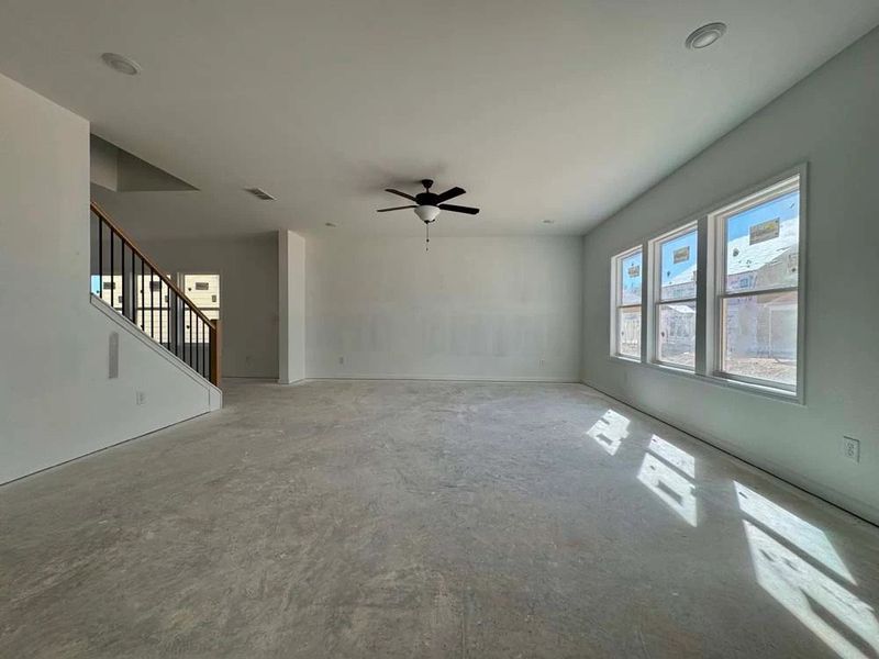 Family Room Construction Progress Family Room Construction Progress