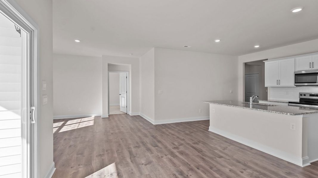Spacious, unfurnished interior of a new home in Bedford Place, Wilson (Image 19). Spacious, unfurnished interior of a new home in Bedford Place, Wilson (Image 19).