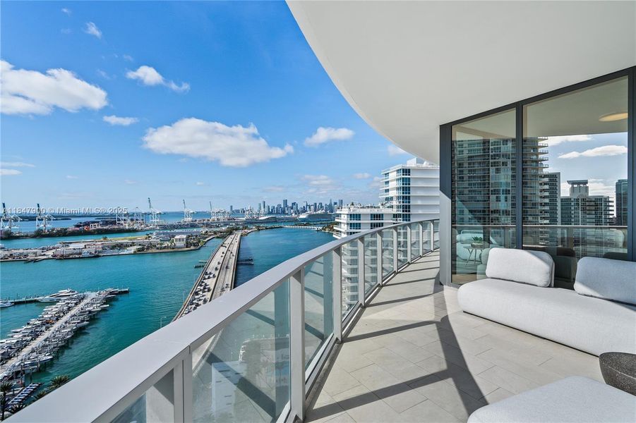 Front exterior of a new home in , Miami Beach, FL, highlighting curb appeal (Image 18). Front exterior of a new home in , Miami Beach, FL, highlighting curb appeal (Image 18).