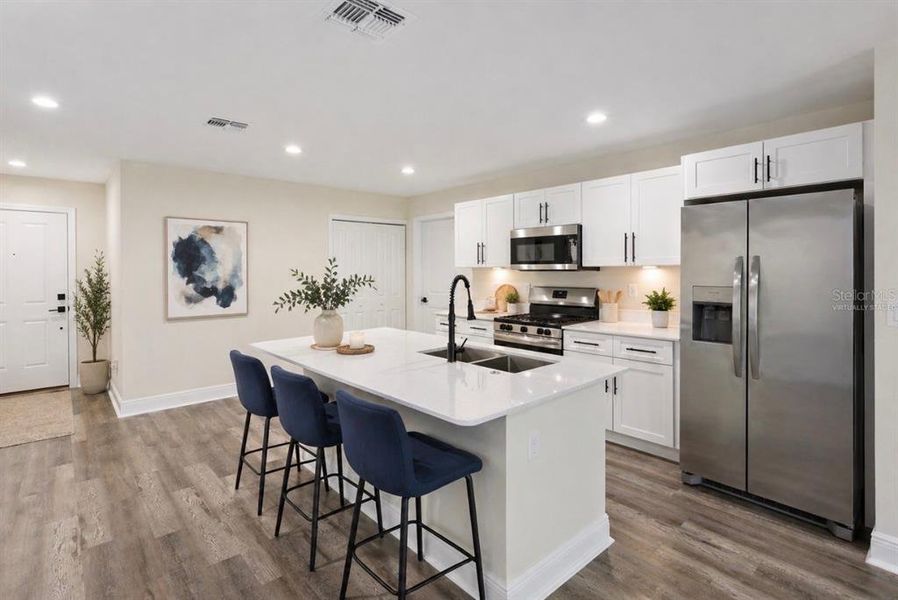 Furnished interior view inside a new home in , Deland (Image 7).