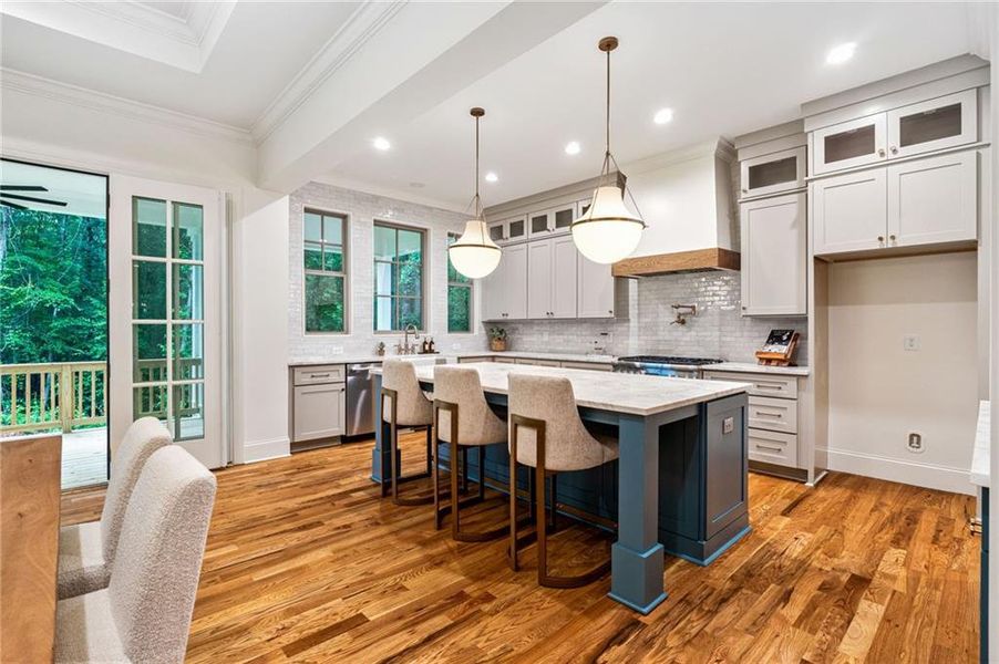 Furnished interior view inside a new home in , Holly Springs (Image 31). Furnished interior view inside a new home in , Holly Springs (Image 31).