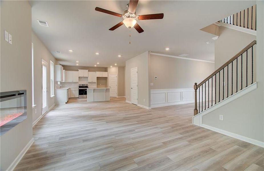 Spacious, unfurnished interior of a new home in Berkeley Lakes, Locust Grove (Image 20).