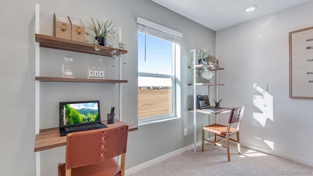 Furnished interior view inside a new home in Granary, Johnstown (Image 19).