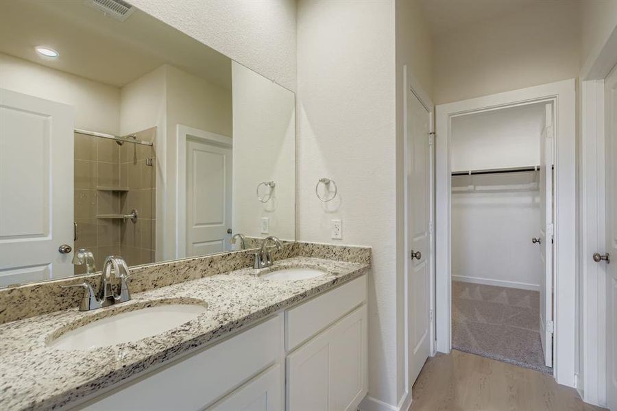 Furnished interior view inside a new home in Sperling Farms, Ferris (Image 8).