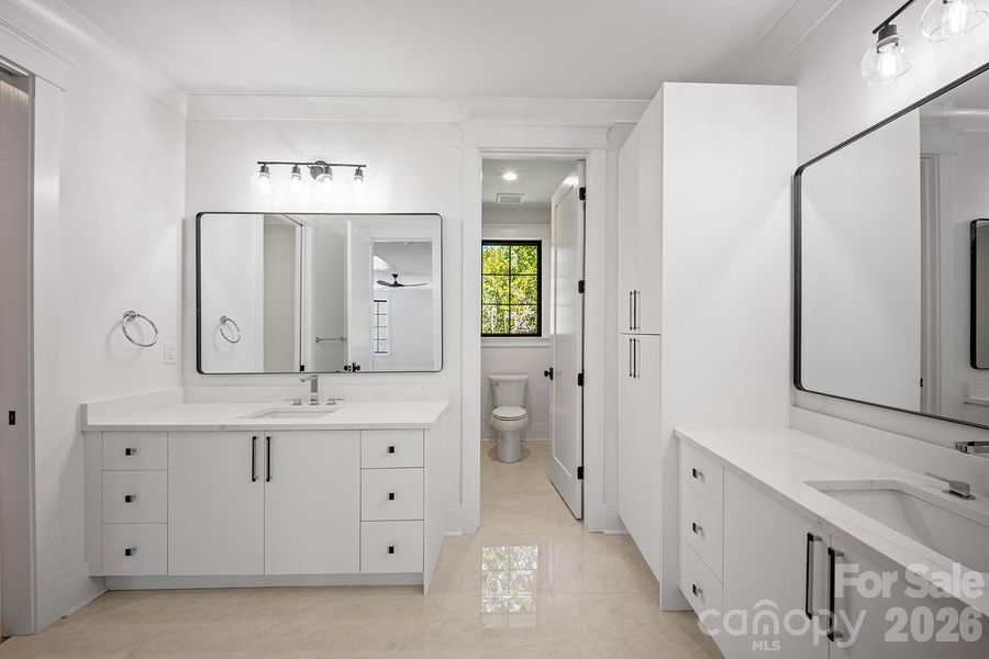 Furnished interior view inside a new home in , Charlotte (Image 35).