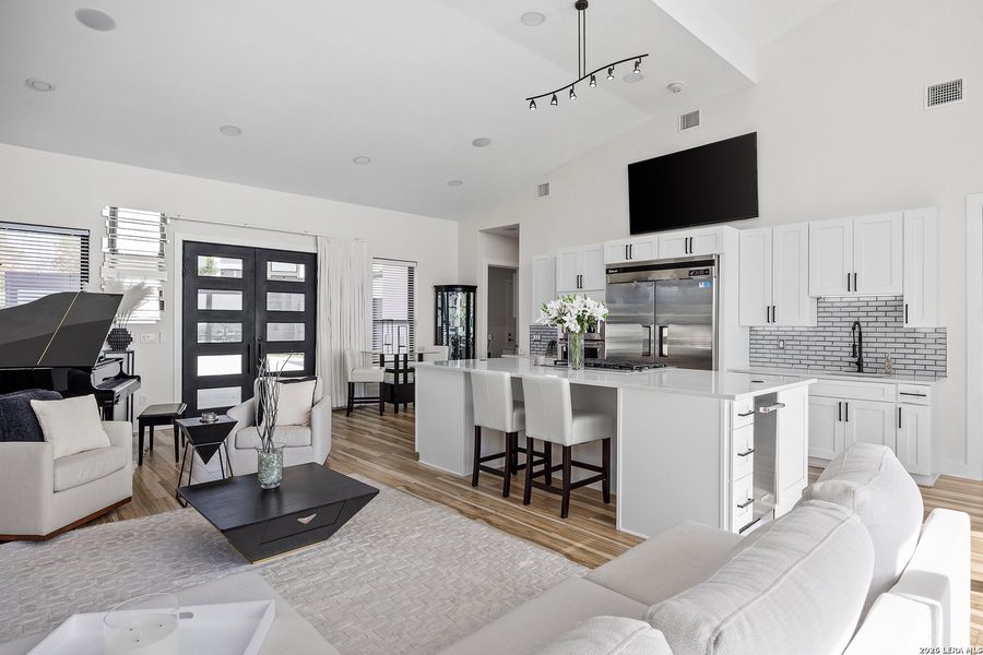 Furnished interior view inside a new home in , Kerrville (Image 10).