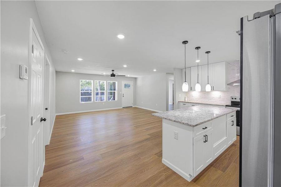 Spacious, unfurnished interior of a new home in , Stone Mountain (Image 8). Spacious, unfurnished interior of a new home in , Stone Mountain (Image 8).