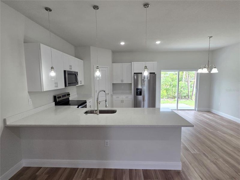 Furnished interior view inside a new home in , Ocala (Image 8).