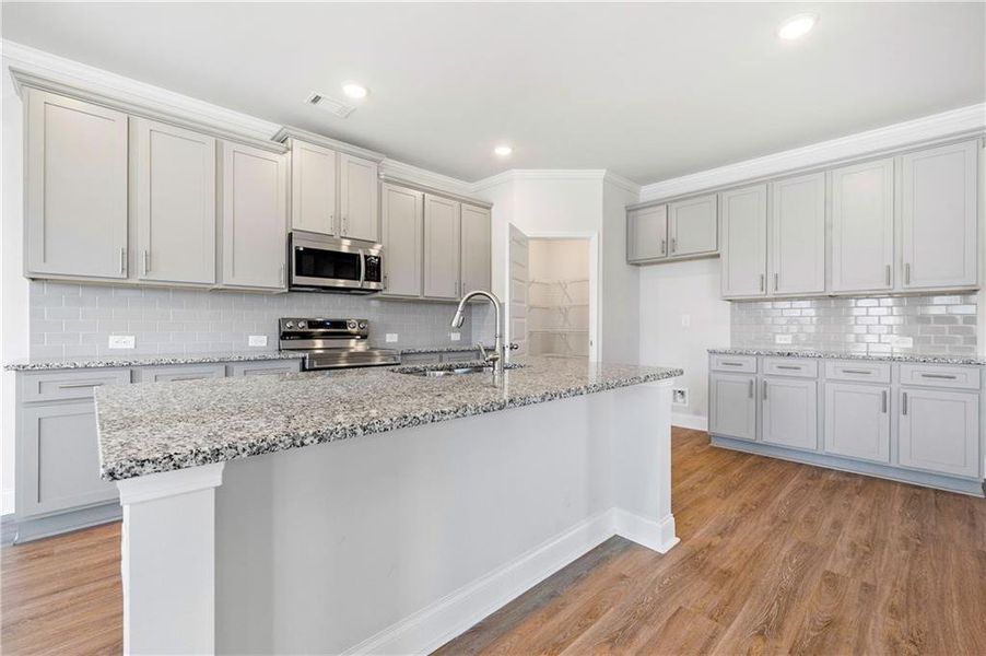 Furnished interior view inside a new home in , Gainesville (Image 3).