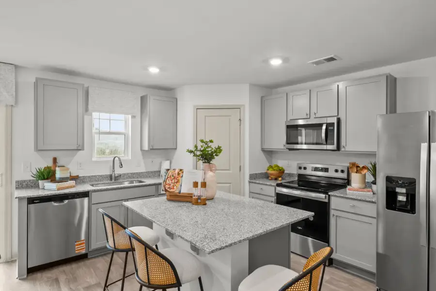 Furnished interior view inside a new home in Champions Village at Cherry Hill, Pendleton (Image 39).