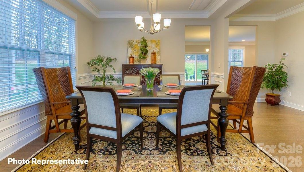 Furnished interior view inside a new home in Sylvan Creek, Denver (Image 5).