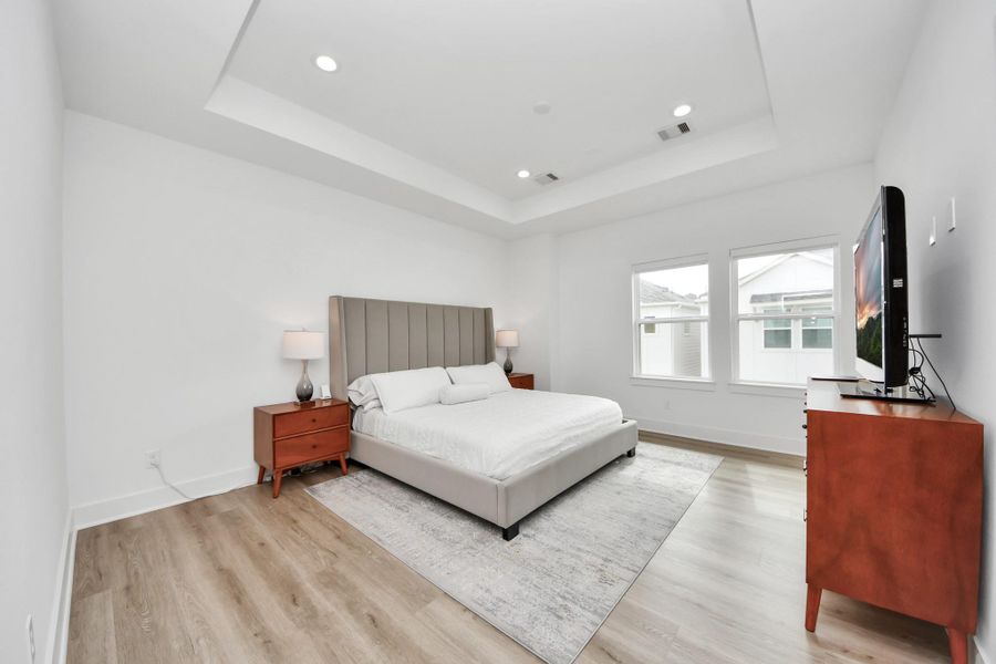 Furnished interior view inside a new home in , Houston (Image 25). Furnished interior view inside a new home in , Houston (Image 25).