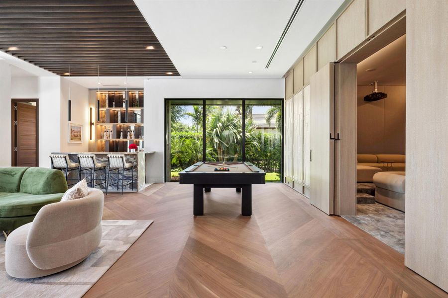 Furnished interior view inside a new home in , Jupiter (Image 54).