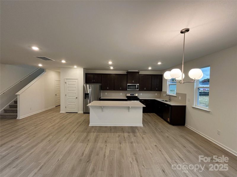 Furnished interior view inside a new home in Bellina, York (Image 11).
