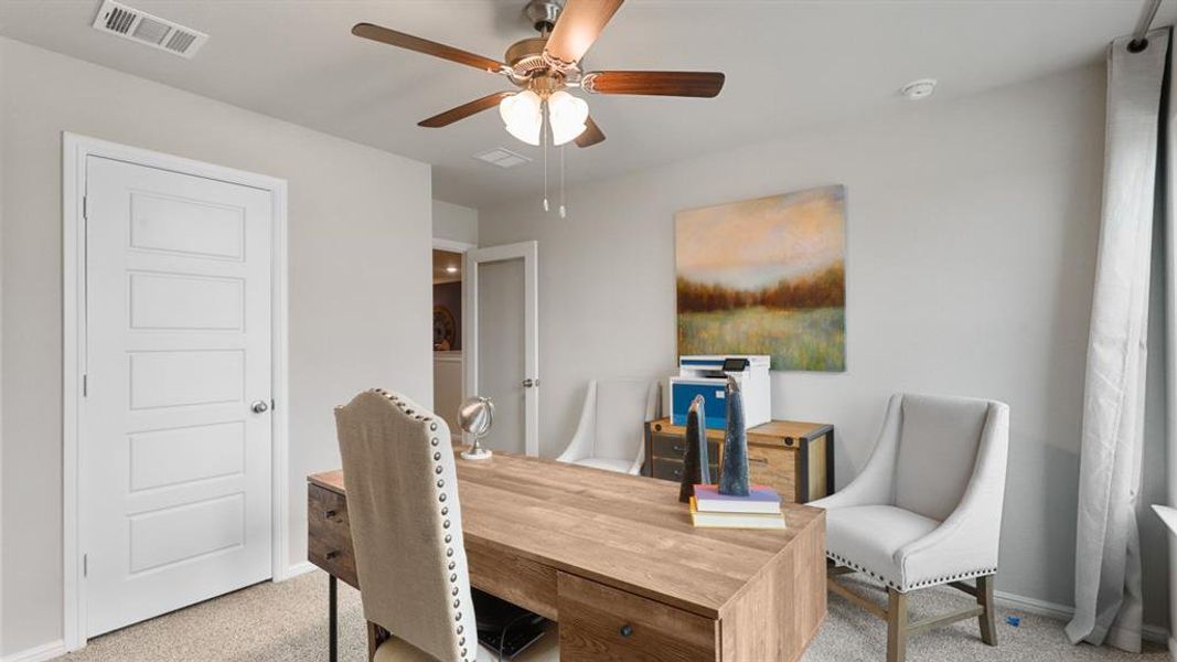 Furnished interior view inside a new home in Orchard Village, Fort Worth (Image 25).
