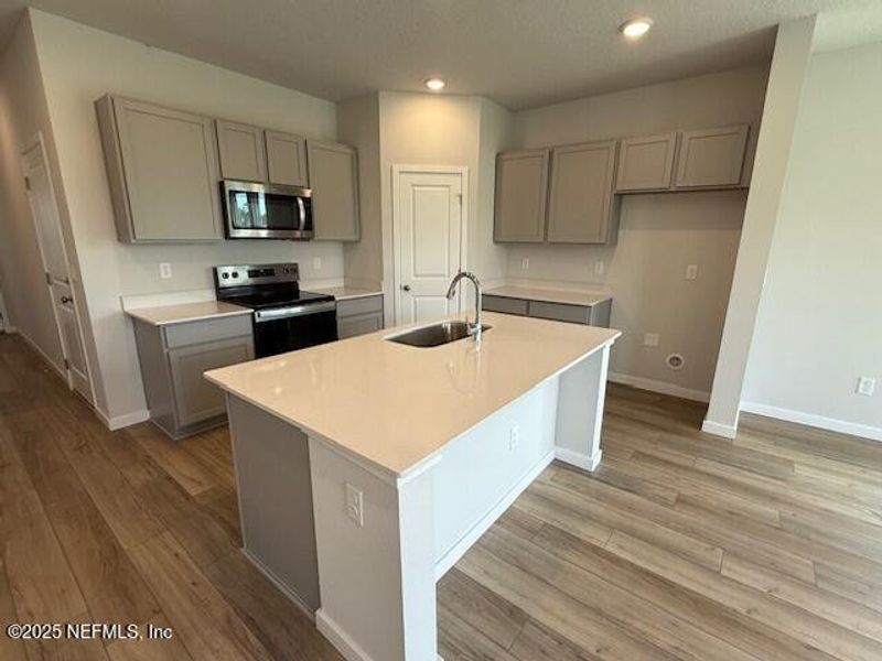 Furnished interior view inside a new home in , Jacksonville (Image 3). Furnished interior view inside a new home in , Jacksonville (Image 3).