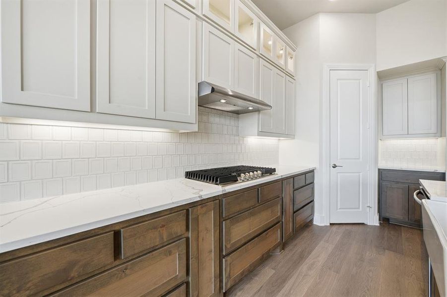 Furnished interior view inside a new home in Wildflower Ranch: 60ft. lots, Dish (Image 8).