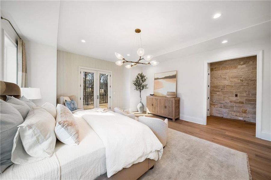 Furnished interior view inside a new home in , Milton (Image 45). Furnished interior view inside a new home in , Milton (Image 45).