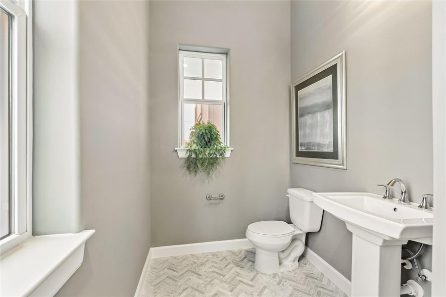 Furnished interior view inside a new home in , Houston (Image 10).