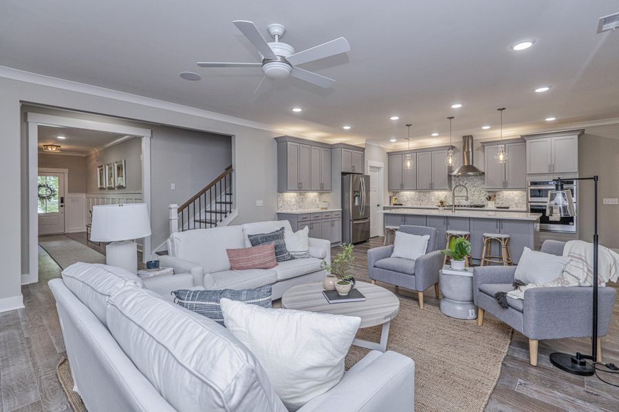 Furnished interior view inside a new home in Timothy Lakes, Ridgeville (Image 6).