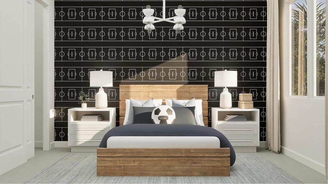 Furnished interior view inside a new home in Lotis Wellington: The Promenade Collection, Wellington (Image 4).