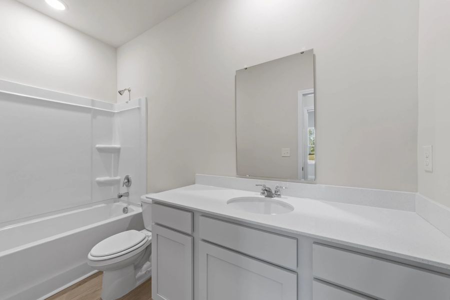 Furnished interior view inside a new home in Blue Heron Retreat, Little River (Image 5).