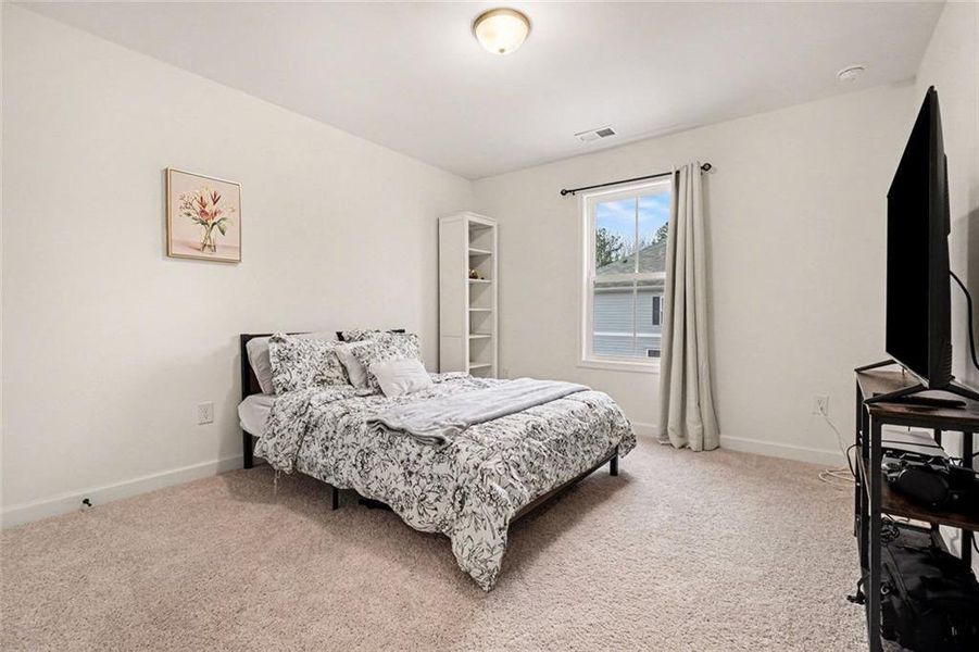 Furnished interior view inside a new home in Gates at Hamilton Grove, Marietta (Image 8). Furnished interior view inside a new home in Gates at Hamilton Grove, Marietta (Image 8).