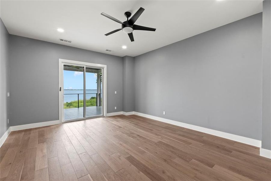 Private Balcony off  Ensuite Bedroom Three - Upstairs