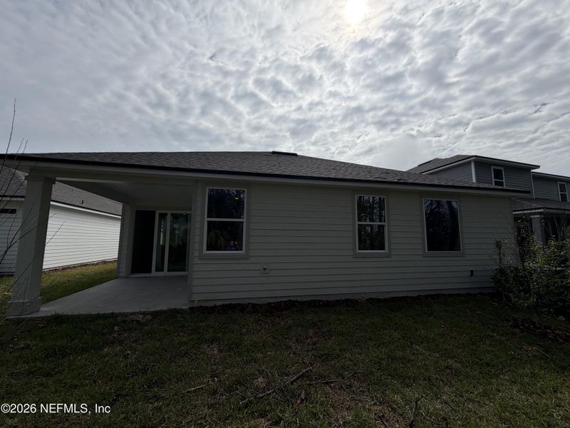 Exterior details and patio area of a home in Reserve East, Flagler Beach (Image 33).