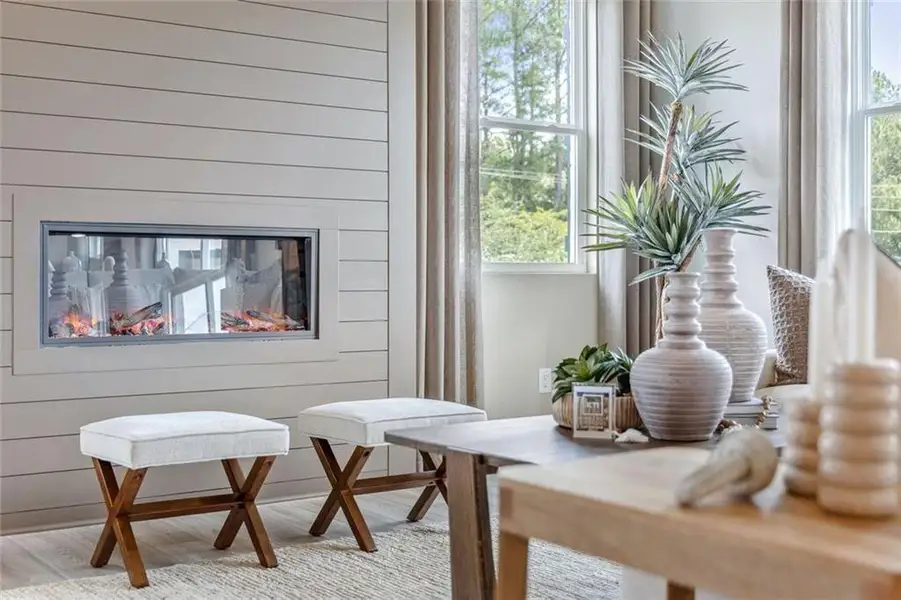 Furnished interior view inside a new home in Oak Grove Glen, Snellville (Image 10). Furnished interior view inside a new home in Oak Grove Glen, Snellville (Image 10).