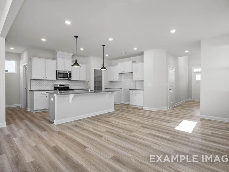 Furnished interior view inside a new home in Gregory Village, Lillington (Image 5).