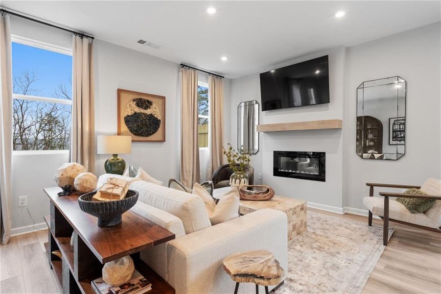 Furnished interior view inside a new home in Stegall Village, Emerson (Image 7).