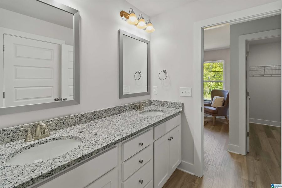 Representative furnished interior of a home built from the 1635-C by Adams Homes in Kirkland Farms, Alachua (Image 19).