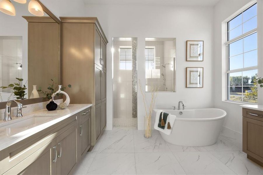 Furnished interior view inside a new home in , Sarasota (Image 45). Furnished interior view inside a new home in , Sarasota (Image 45).