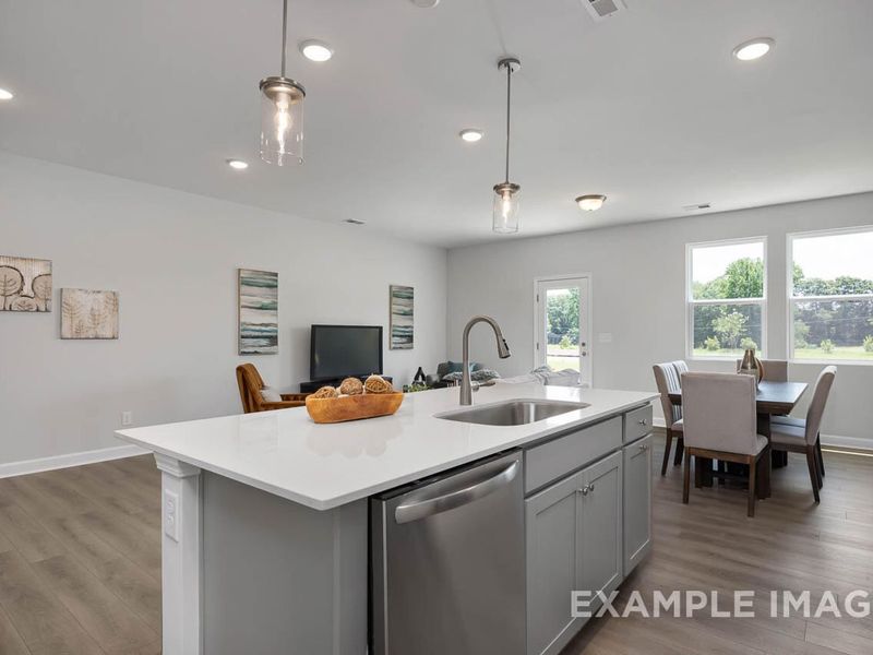 Furnished interior view inside a new home in Springvale, Fuquay Varina (Image 17).