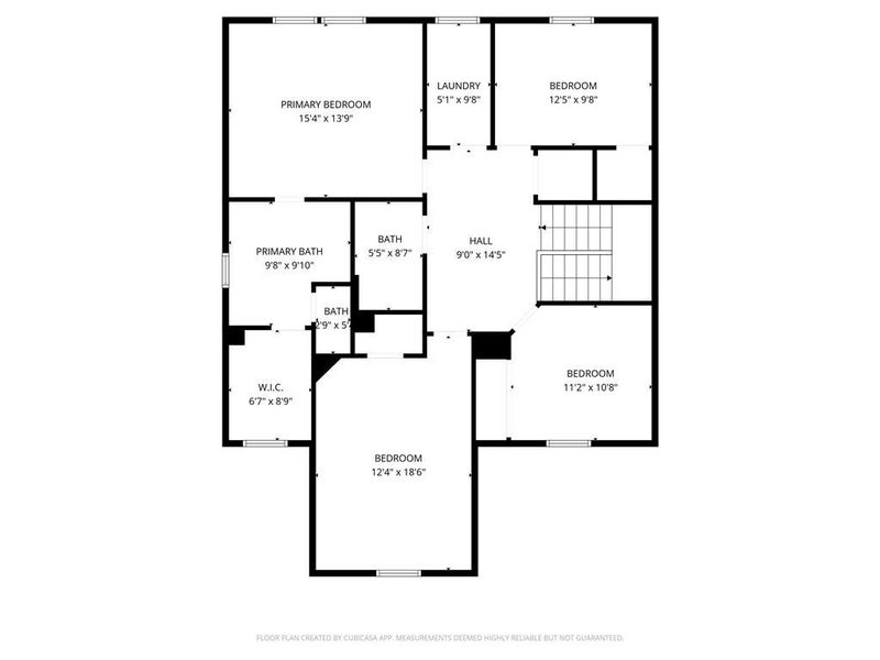2D floor plan layout of this home in , Atlanta, GA (Image 5).