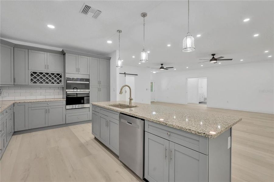 Furnished interior view inside a new home in , Dade City (Image 15).